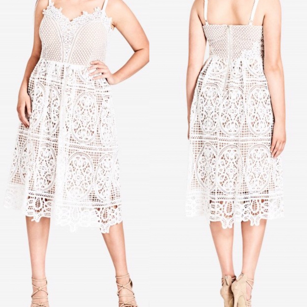 City Chic Fancy Free Dress Plus Size 18 20